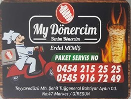 Dönercim - My Dönercim - Tavuk Döner - Teyyaredüzü Döner - Paket Servis - Evlere Servis - Pilav Döner